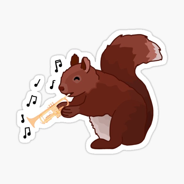 Item preview, Trumpet Squirrel designed and sold by SquishyFishies .