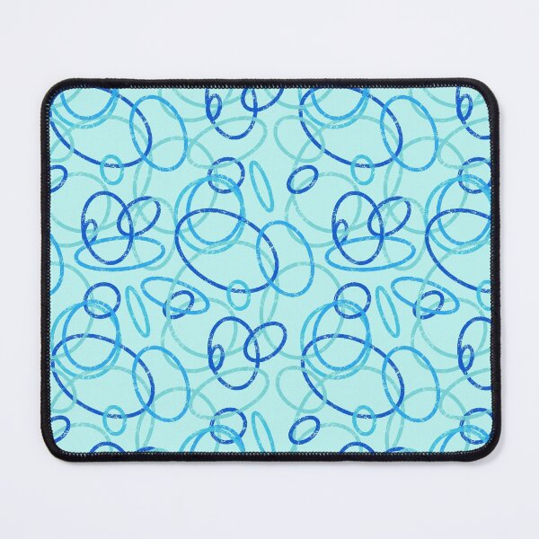 Item preview, Blue scribbles designed and sold by Karen Dodge.