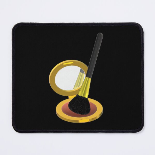 Item preview, Face Powder Compact with Makeup Brush (Deep Shade) designed and sold by ArtByLM.