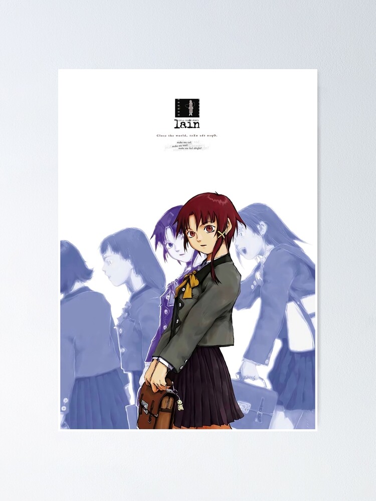  Anime Serial Experiments Lain Poster Canvas Gifts Wall