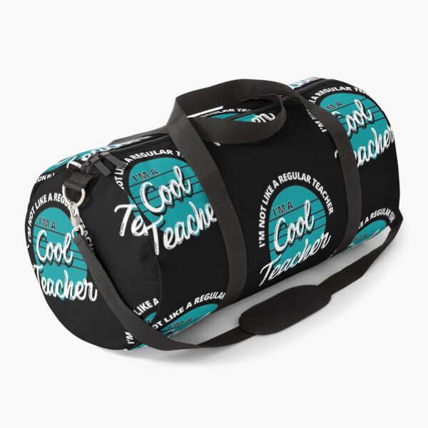 Item preview, I'm Not Like a Regular Teacher I'm a Cool Teacher Retro Turquoise - by Boo-da-chay designed and sold by Boo-da-chay.