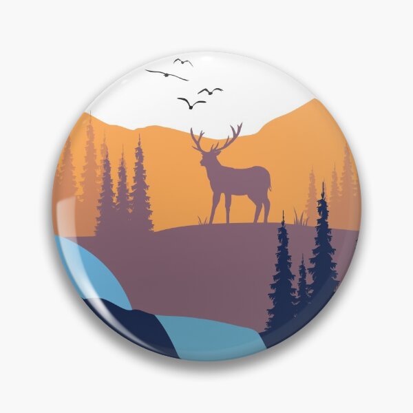 Item preview, Aesthetic deer adventure designed and sold by urban-color.