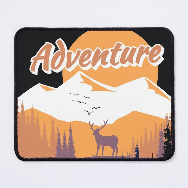 Item preview, Aesthetic deer adventure designed and sold by urban-color.
