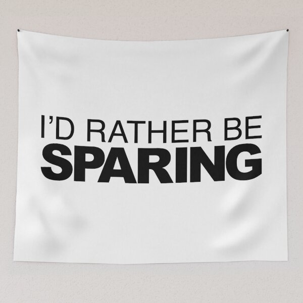 Item preview, Id rather be Sparing designed and sold by LudlumDesign.
