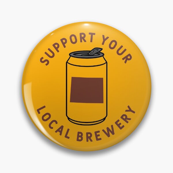 Item preview, Support Your Local Brewery Wyoming   designed and sold by fearcity.
