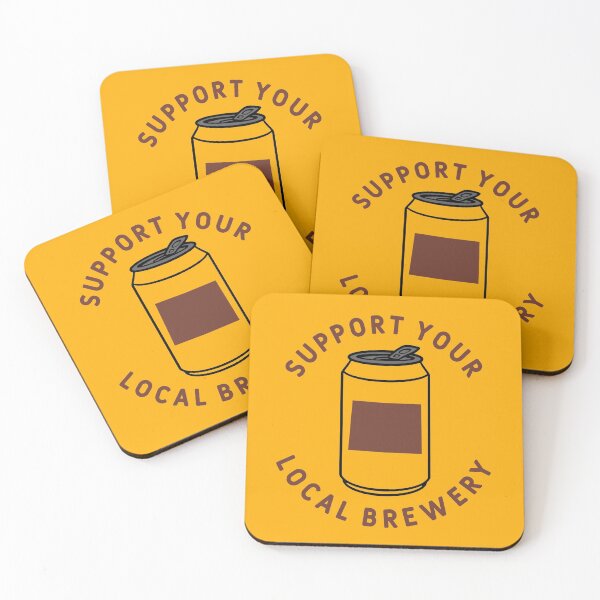 Item preview, Support Your Local Brewery Wyoming   designed and sold by fearcity.