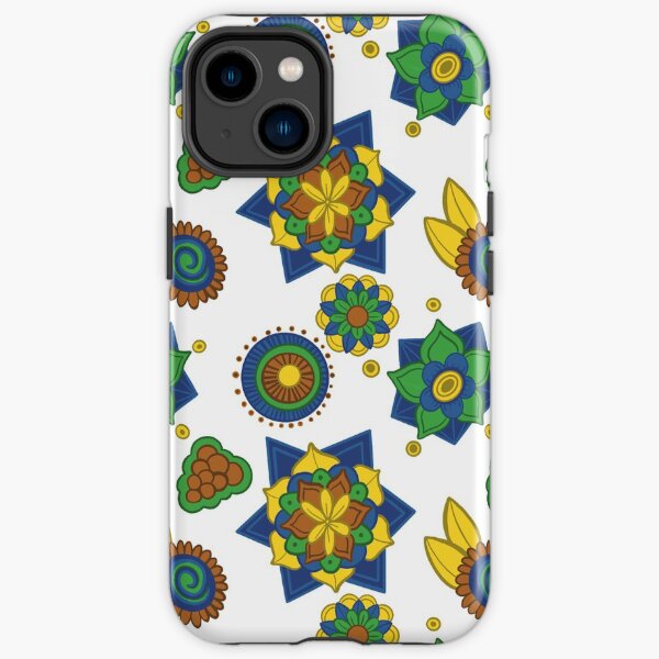 Mandala Floral Doodle iPhone Tough Case