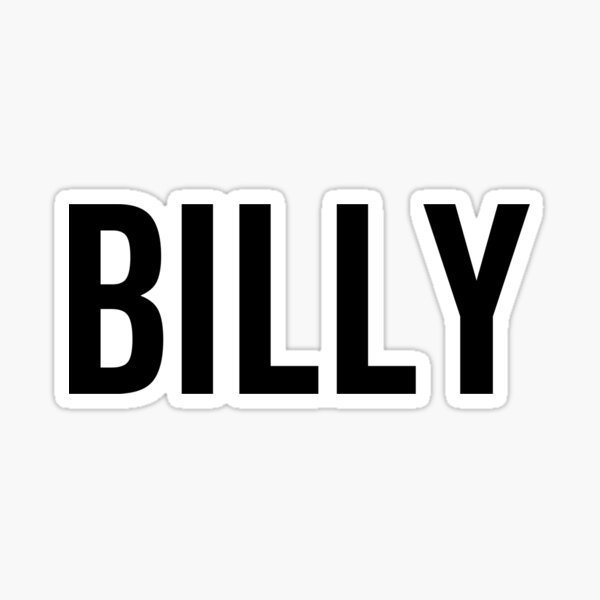 billy-custom-name-font-text-birthday-sticker-for-sale-by