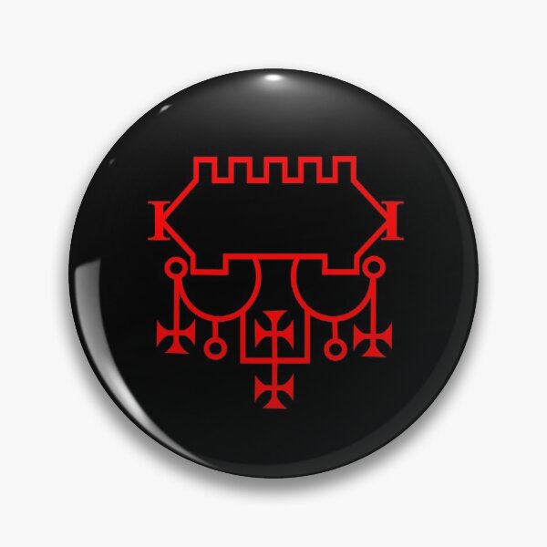 Item preview, Belial sigil - Goetia (uncircled / red) designed and sold by Shadow Kingdom.