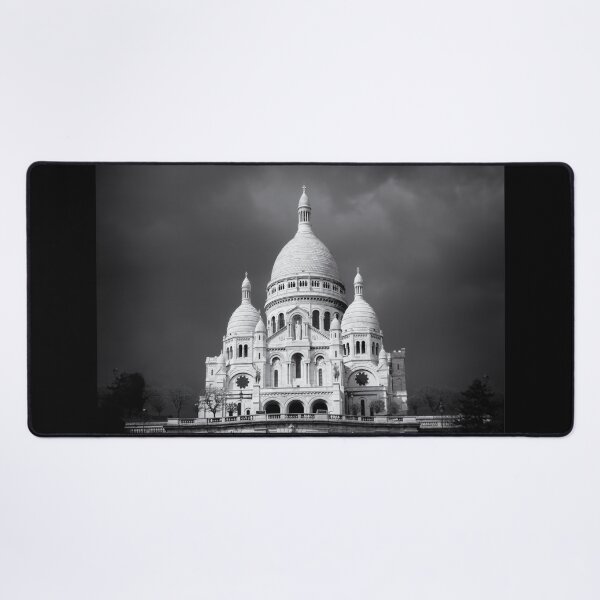 Item preview, Basilica Sacre Coeur in Paris in Black and White designed and sold by Andreea Eva Herczegh.