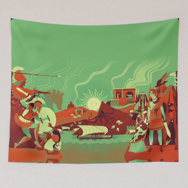 Item preview, Epic Trilogy Landscape - Autumn designed and sold by flaroh.