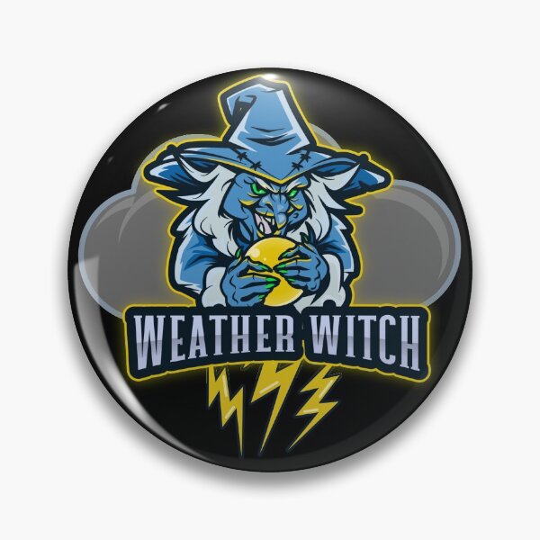 Item preview, "Weather Witch" funny, simple design. Perfect gift for weather enthusiasts and professionals designed and sold by MihaiER.