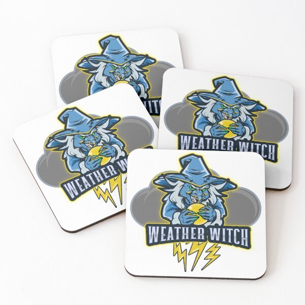 Item preview, "Weather Witch" funny, simple design. Perfect gift for weather enthusiasts and professionals designed and sold by MihaiER.