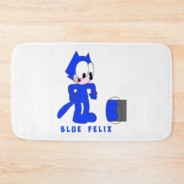 Item preview, The Blue Felix cat   designed and sold by The1201ItemShop.