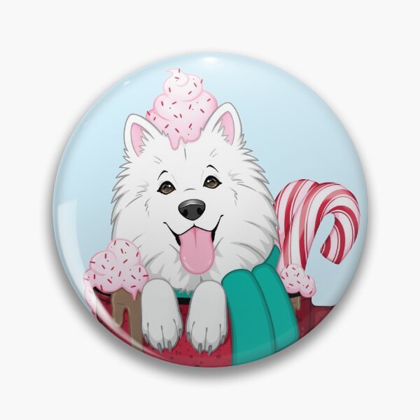 Item preview, Peppermint Samoyed designed and sold by MishiShop.