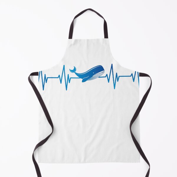 Item preview, Blue Whale Heartbeat Blue Sea Color Fish Lover designed and sold by wtfbba.