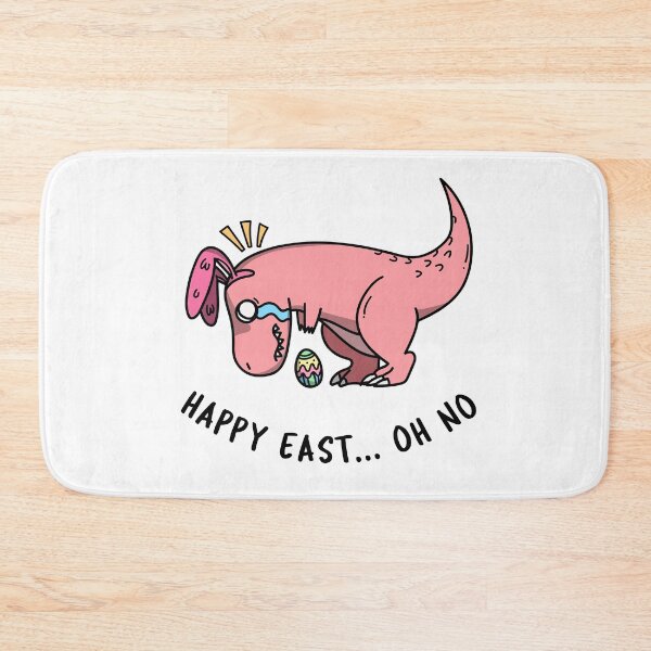 Item preview, Happy Easter Dinosaur t rex dropped the easter egg. designed and sold by PrintNJoy.