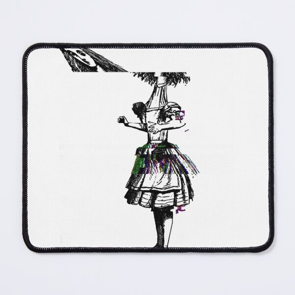 Item preview, Alice in Wonderland Illustration Mega Glitch designed and sold by KristaZed.