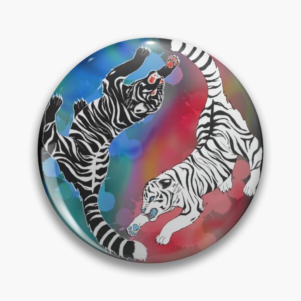 Item preview, Two Tigers/Black & White designed and sold by Bailey Swinney.