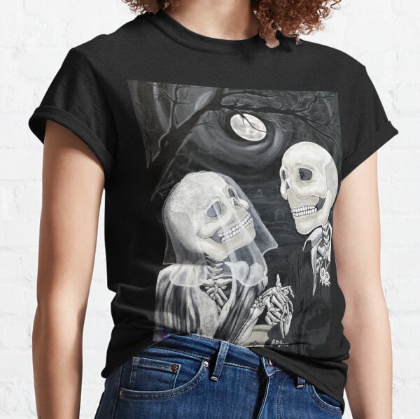 Skulls Boneyard Tie-Dye T-Shirt