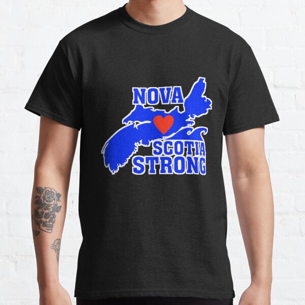 Nova Scotia STRONG - White Outline Design Classic T-Shirt