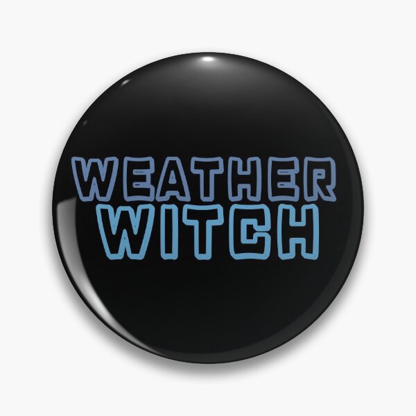 Item preview, "Weather Witch" funny, simple design. Perfect gift for weather professionals and enthusiasts. designed and sold by MihaiER.