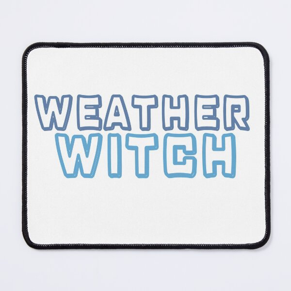 Item preview, "Weather Witch" funny, simple design. Perfect gift for weather professionals and enthusiasts. designed and sold by MihaiER.