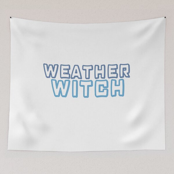 Item preview, "Weather Witch" funny, simple design. Perfect gift for weather professionals and enthusiasts. designed and sold by MihaiER.