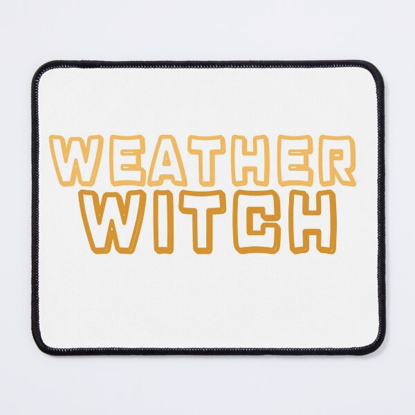 Item preview, "Weather Witch" funny, simple design. Perfect gift for weather professionals and enthusiasts. designed and sold by MihaiER.
