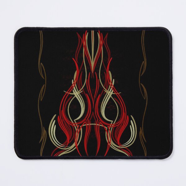 Item preview, Traditional red and tan pinstriping designed and sold by Joshua Medeiros.