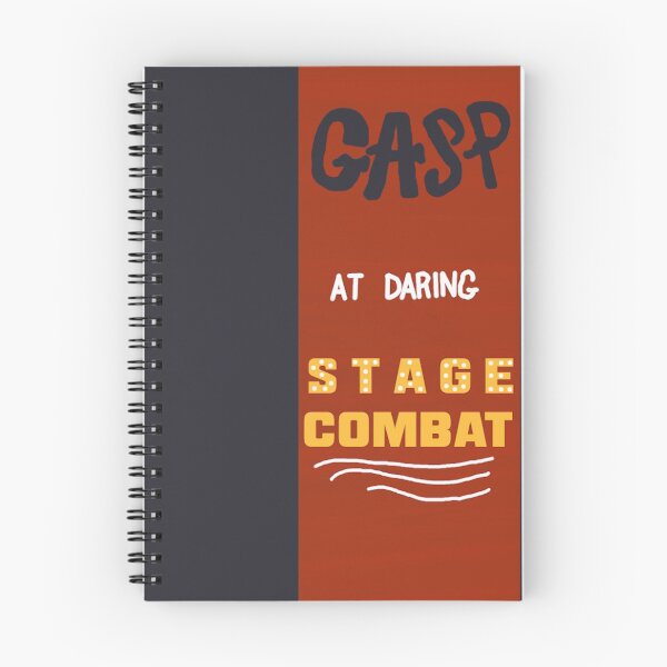 Item preview, "GASP at daring STAGE COMBAT" Vintage Circus Board designed and sold by LochNestFarm.