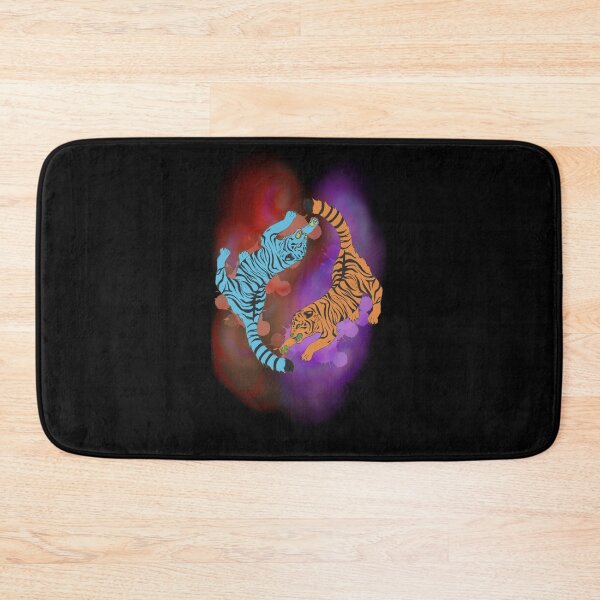 Item preview, Two Tigers/Blue& Orange designed and sold by Bailey Swinney.
