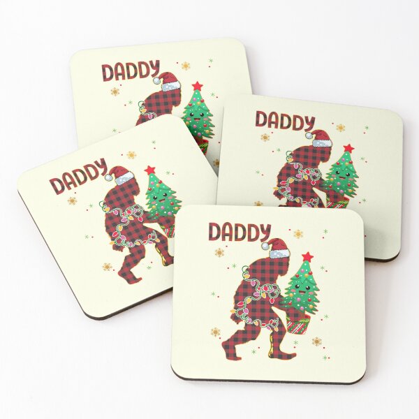 Item preview, Bigfoot Sasquatch Christmas Daddy Family Matching  designed and sold by Nzgiftsandmore.