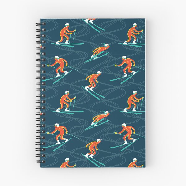 Item preview, Orange Skiers  designed and sold by AverilArt.