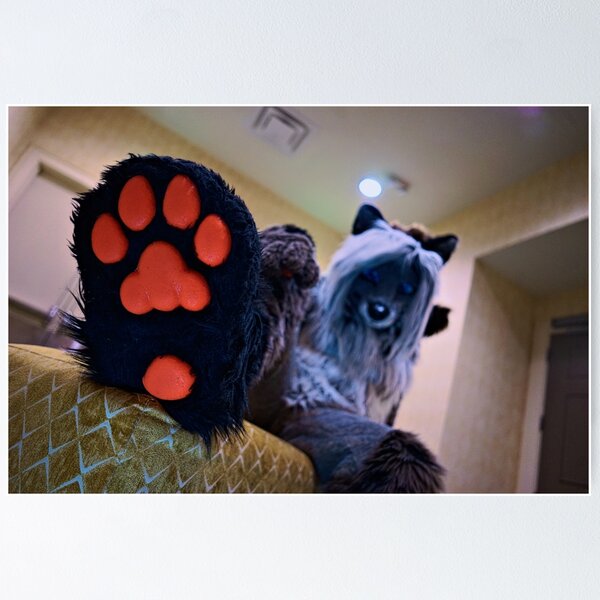 Cassidy Civet's Paw Looms Over You Poster