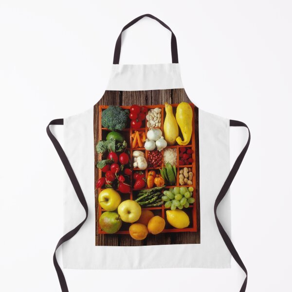 Item preview, Fruits and vegetables in compartments designed and sold by Garry Gay.