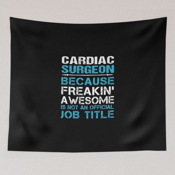 Item preview, Cardiac Surgeon T Shirt - Freaking Awesome Job Gift Item Tee designed and sold by oetate4774.