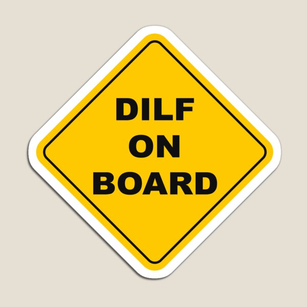 Item preview, Dilf On Board designed and sold by blurrylester.