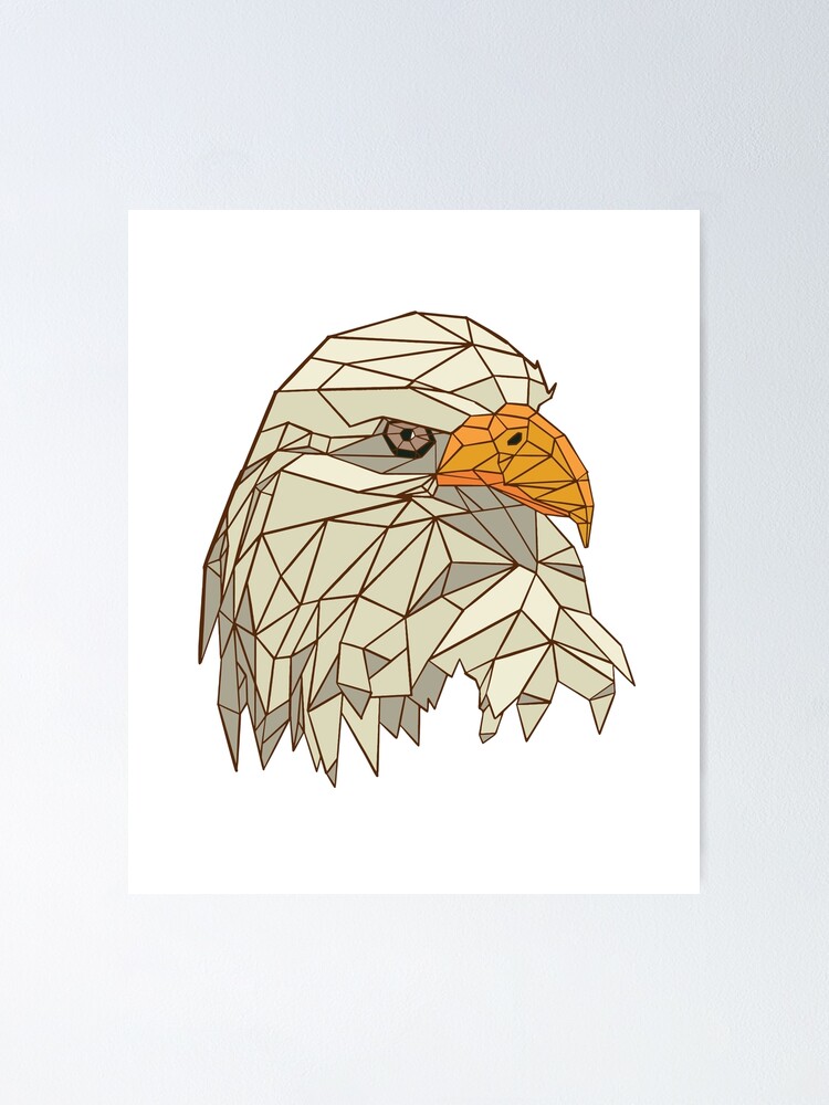 Póster «Águila geométrica» de masterchaotic | Redbubble