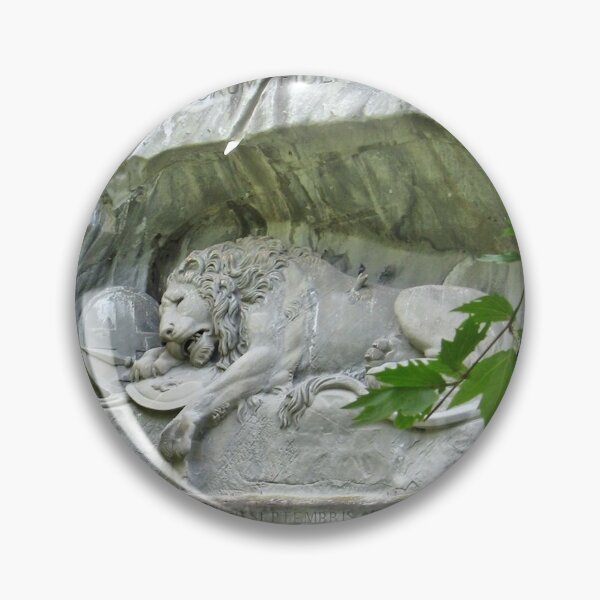Item preview,  Lion of Lucerne designed and sold by Margaret Stevens.