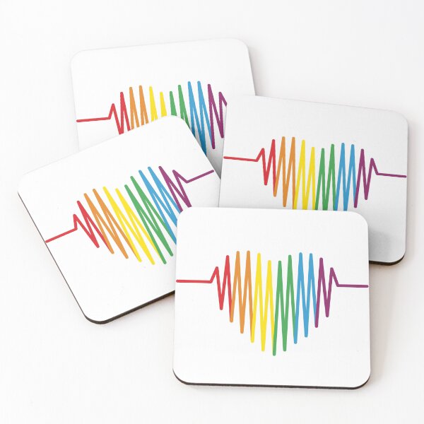 Item preview, LGBTQ Heartbeat  designed and sold by BraveNewDesigns.
