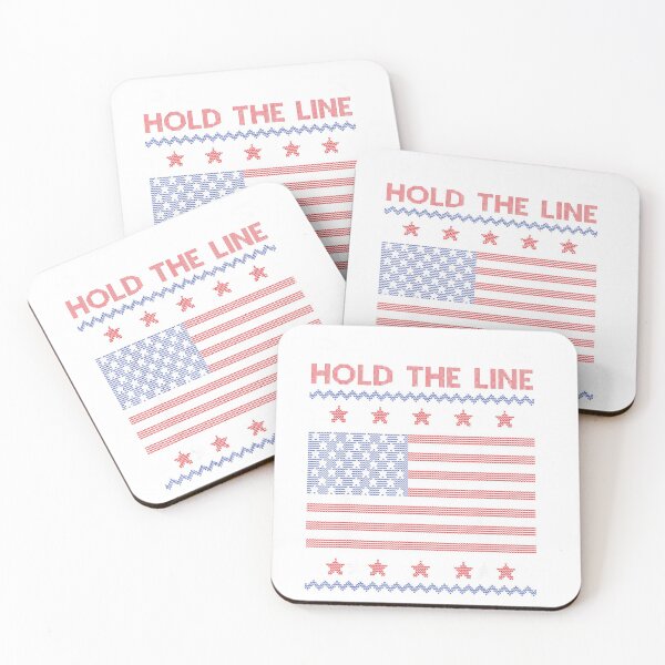 Item preview, Hold the Line American Flag Ugly Christmas Sweater T-Shirt designed and sold by AweOrlan.