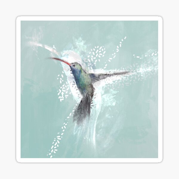 Hummingbird, Spirit Animal Sticker