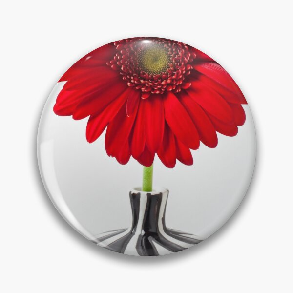 Artikelvorschau, Red Mum In Striped Vase entworfen und verkauft von Garry Gay.