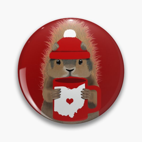 Item preview, Squirrel with Ohio Mug designed and sold by KobiusDesigns.