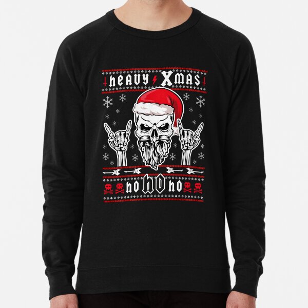 Heavy metal xmas sweater hotsell