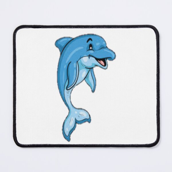 winter the dolphin Mouse Pad