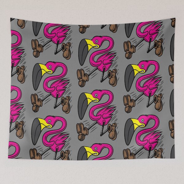 Item preview, Flamingo in Boots by eShirtLabs designed and sold by eShirtLabs.