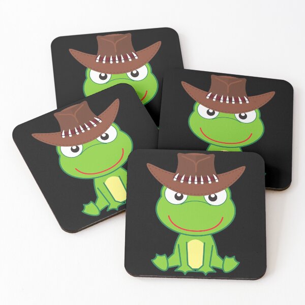 Item preview, Frog With Cowboy Hat designed and sold by llon.