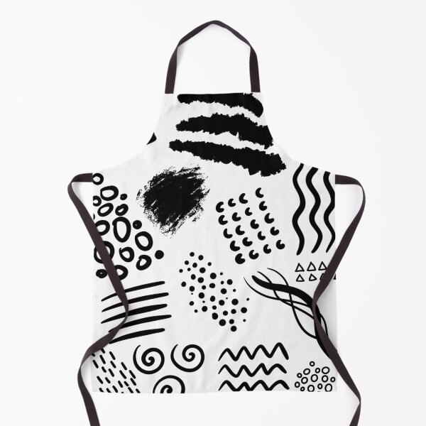 Item preview, different abstract handdrawn lines and dots designed and sold by alexvioletart.